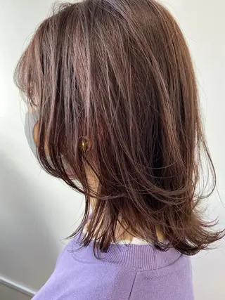 ミディアム カラー fit stand /HIIRAGIのヘアスタイル