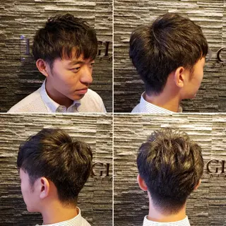 ショート Brotokyo BARBERSHOP 銀座店所属・BroTokyo マルのヘアスタイル