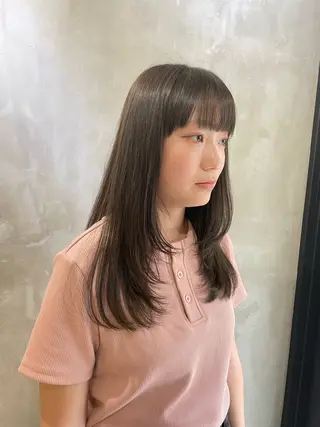 セミロング カラー suzu /フリーランス吉祥寺のヘアスタイル