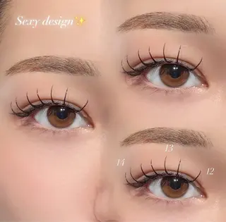 マツエク・マツパ CreBiA💘 ことみのマツエク・マツパデザイン