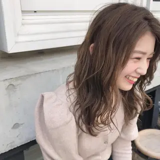 セミロング 冨木 雄斗のヘアスタイル