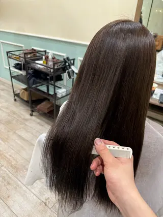 ロング 髪質改善/縮毛矯正 /メンズ/佐澤りょうのヘアスタイル