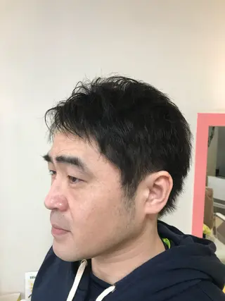 ショート メンズ 横田 尚登のヘアスタイル