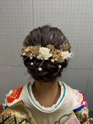 セミロング ヘアセット☆アレンジ Ayumiのヘアスタイル