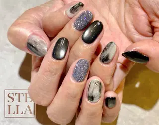 ミディアム STELLA川口店 yamazakiのネイルデザイン