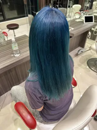 カラー 益野 凌のヘアスタイル