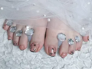 ネイル 【Eclat ｴｸﾗ】nail＆beauty所属・Eclat〔ｴｸﾗ〕 MOEKA𝜗𝜚*のネイルデザイン