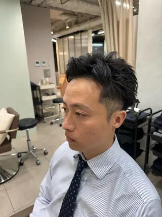 メンズ 横山 滉のヘアスタイル