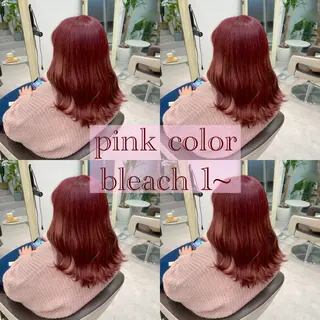 ロング カラー ピンクカラー🎀/ ミルクティー🍼花音のヘアスタイル