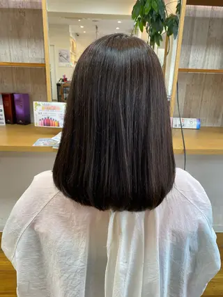 セミロング MOLLA SALON鳳店所属・泉 綾乃モーラ[鳳店]のヘアスタイル