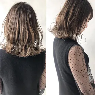 ミディアム 小澤大輔 YOLO hairのヘアスタイル