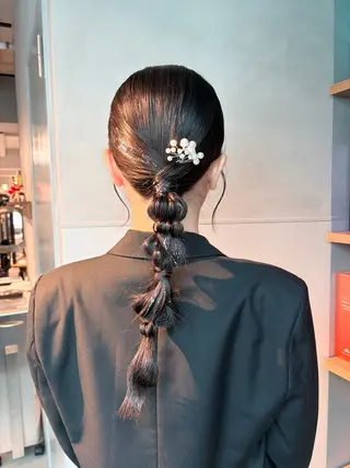 ロング カラー ブリーチ✨/似合わせ カラー💖/Yuzuのヘアスタイル