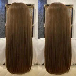 ロング ツバサ 髪質改善のヘアスタイル