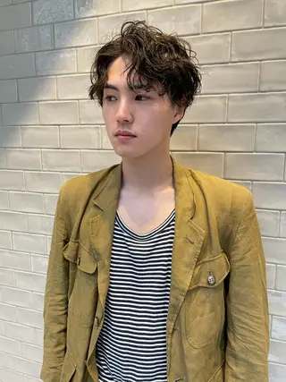 ショート パーマ SALOWIN所属・ブリーチ✨ ボブ🪢レイヤーのヘアスタイル