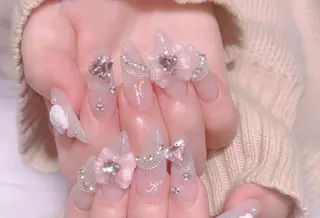 ロング 💜MIYA nail川崎店のネイルデザイン