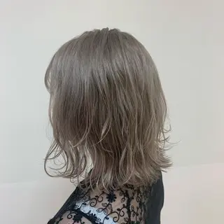 ミディアム カラー ヘアアレンジ 【Sweep】おじま のぞみのヘアスタイル