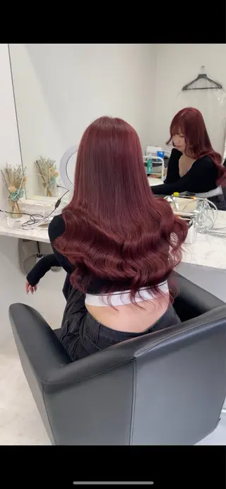 ロング CHAiL所属・カラーエクステ koukiのヘアスタイル