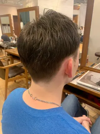 カラー メンズ 🌱小顔ヘア/ボブ ミディアム/双葉🌱のヘアスタイル