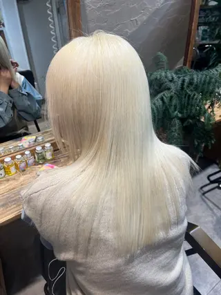 ミディアム 新宿/髪質改善 艶カラー👶Renaのヘアスタイル