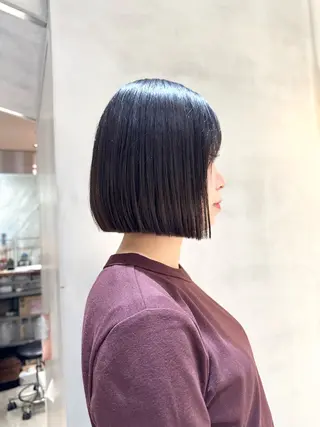 ショート R'eel所属・ボブ／髪質改善 ／銀座のヘアスタイル