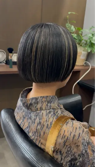 ショート ran・rukone所属・藤中 隆悟のヘアスタイル