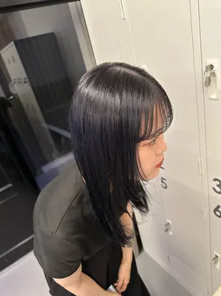 カラー 須貝心花 fleurdelisのヘアスタイル