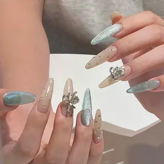 ネイル By moonネイル 🌷ワンホン/韓国風のネイルデザイン