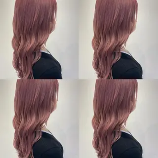 ロング カラー 💘韓国カラー💘 クルミのヘアスタイル