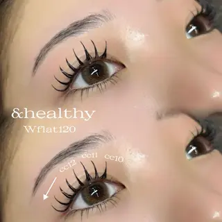 マツエク・マツパ 高津戸 愛梨のマツエク・マツパデザイン