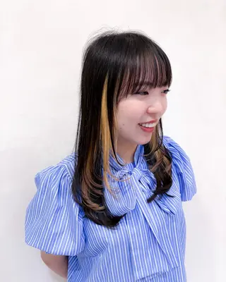 ロング 石平 暖のヘアスタイル