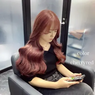 ロング カラー エクステ🩵ブリーチ 韓国ヘア🩵KAEのヘアスタイル