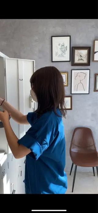 ミディアム nagi所属・横田直也／韓国風 レイヤーカット／千種のヘアスタイル