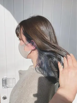 ミディアム 髙井 麻帆のヘアスタイル