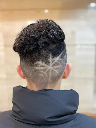 ショート パーマ メンズ BARBER YAMAMICHI所属・山城 ゆきのエステ・リラクイメージ