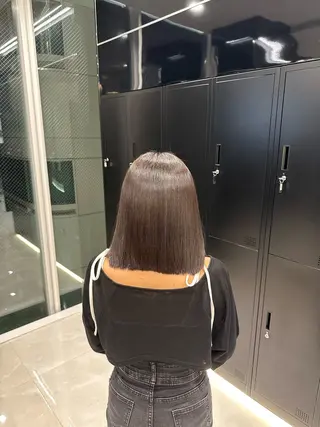 HARUKI MINATO japan 仙台店所属・✨【髪質改善/縮毛 矯正】✨ゆうほのヘアスタイル