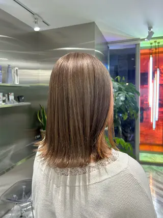 ミディアム カラー メンズ/ボブ/パーマ /くるみのマツエク・マツパデザイン