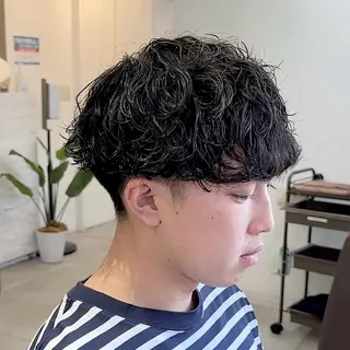 パーマ メンズ メンズパーマ/新宿/ サイカショウイチのヘアスタイル