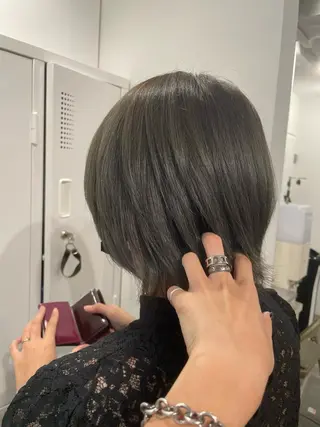 ショート カラー 💘MICOTO藤沢 髪質改善ブリーチ💘のヘアスタイル