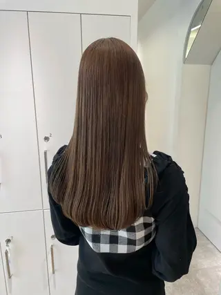 ロング カラー Parve Mix /頓宮 稚愛🤍のヘアスタイル