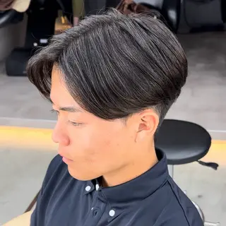 ミディアム パーマ メンズ 【池袋店 店長】伊藤 昂樹/曲がる縮毛矯正のヘアスタイル