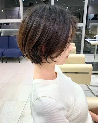 ショート 🌼アユム/レイヤー ハッシュカット🌼のヘアスタイル