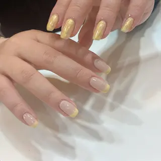 ネイル 𝕄𝕚𝕪𝕦🤍 自由が丘⌇パラジェルのネイルデザイン