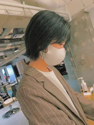 ショート カラー tension 【テンション】のヘアスタイル
