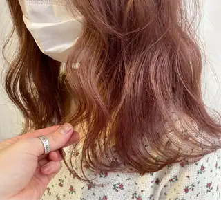 セミロング カラー Piaコータロー ハイトーン&‪ボブのヘアスタイル