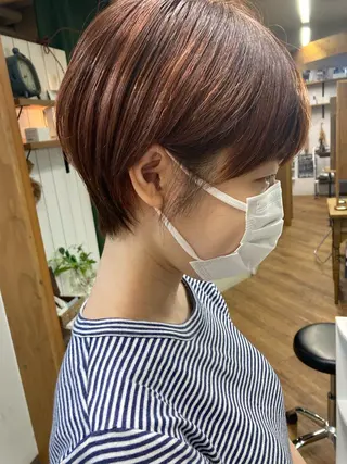 ショート カラー Hareru hair salon所属・Hareru 豊田 修廣のヘアスタイル