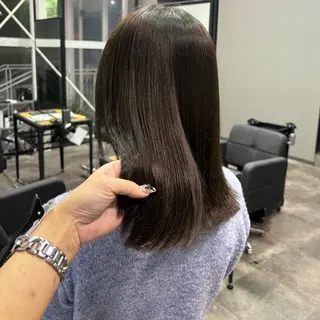 ミディアム カラー 浜松/メンズサロン/ Yuna🐈‍⬛🫧のヘアスタイル