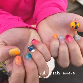 ネイル ゆびノさき茨木店 ニュアンス/アートのネイルデザイン