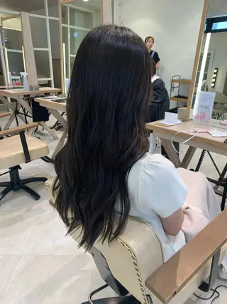 ロング カラー 艶カラー/暖色カラー /透明感/ryutoのヘアスタイル