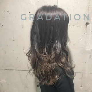 ロング カラー YU-KA ✂︎ROSSOのヘアスタイル