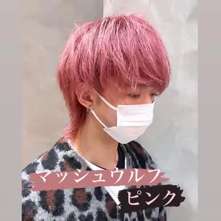 セミロング カラー ヘアアレンジ メンズ SNSで大バズり‼️ 欧米風ヘア大ヒット中のヘアスタイル